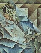 Portrait of Pablo Picasso Juan Gris